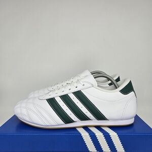 New adidas Taekwondo Cloud White Collegiate Green Gum Women's Shoes Size 9